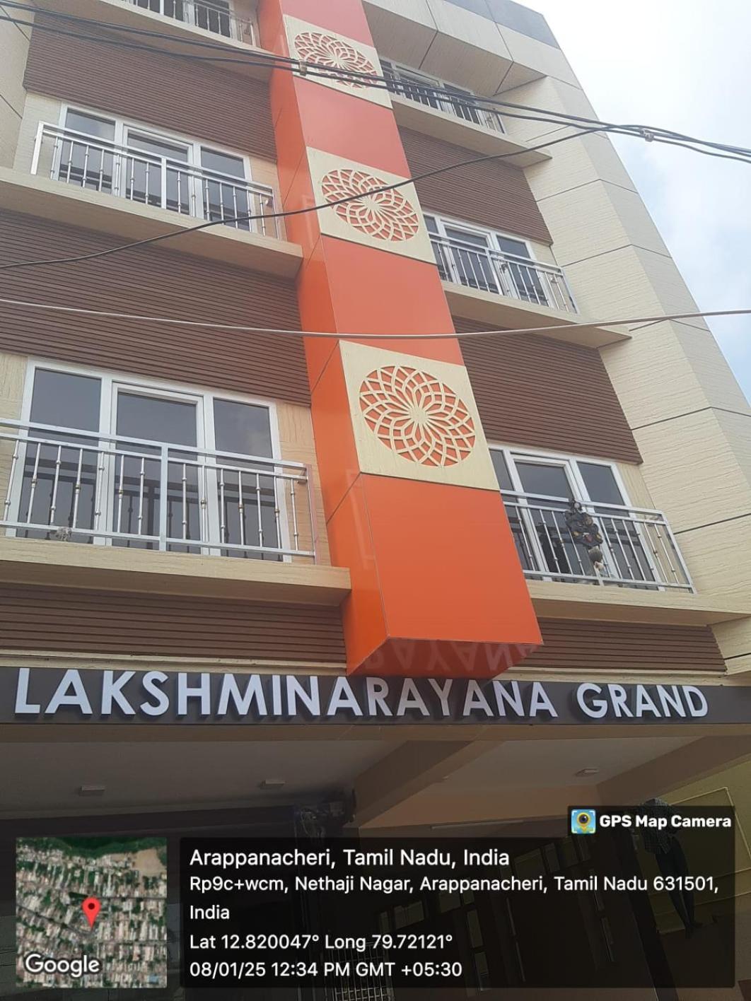 Hotel Lakshmi Narayana Grand Kanchipuram Exterior foto